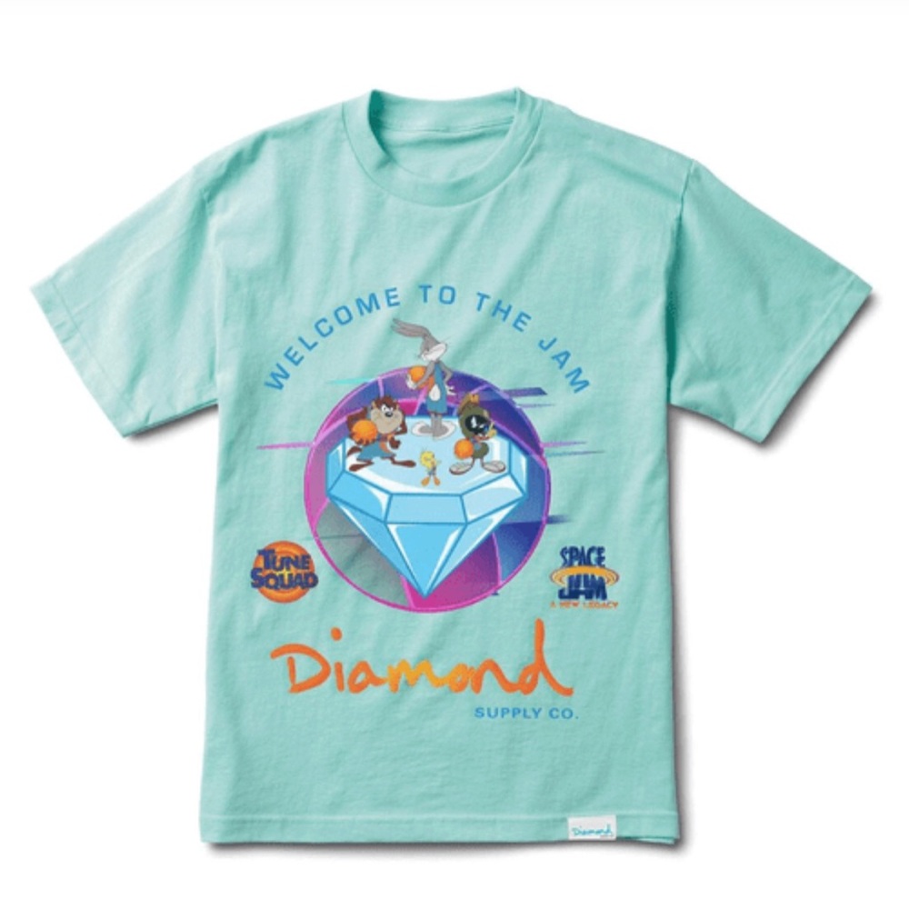 Diamond Supply Co x Space Jam Tee